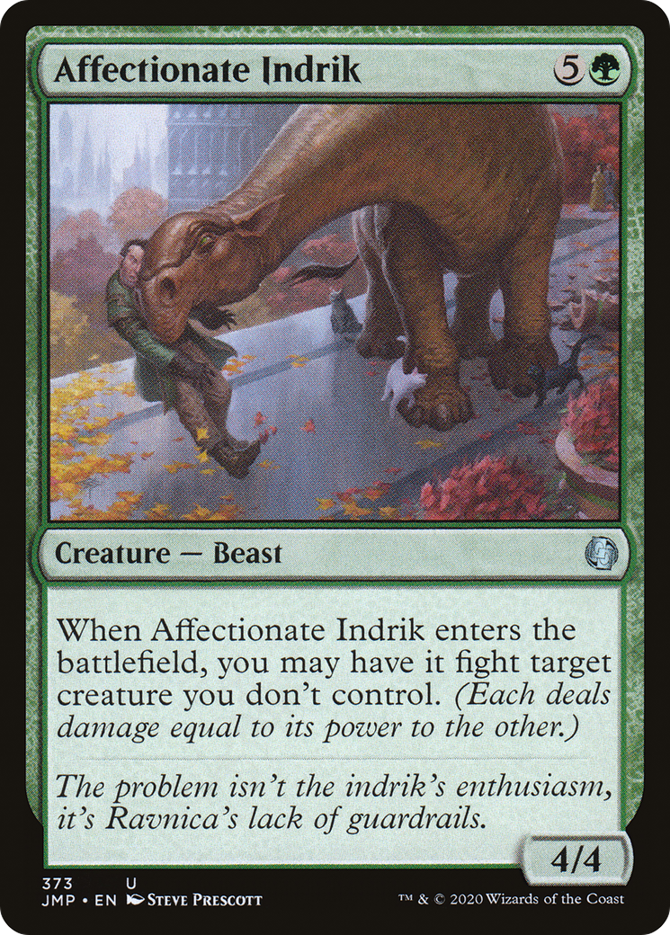 Affectionate Indrik (373) [Jumpstart] - Deck Out Gaming