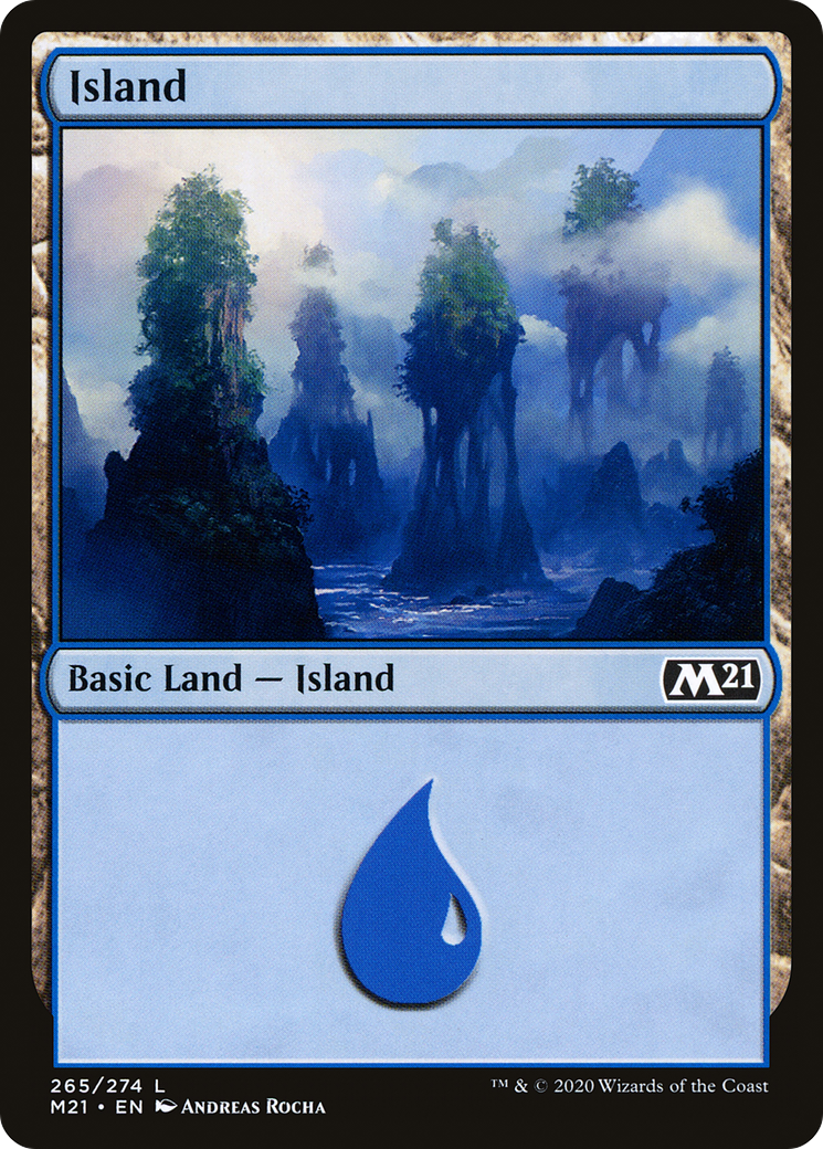 Island (265) [Core Set 2021] - Deck Out Gaming