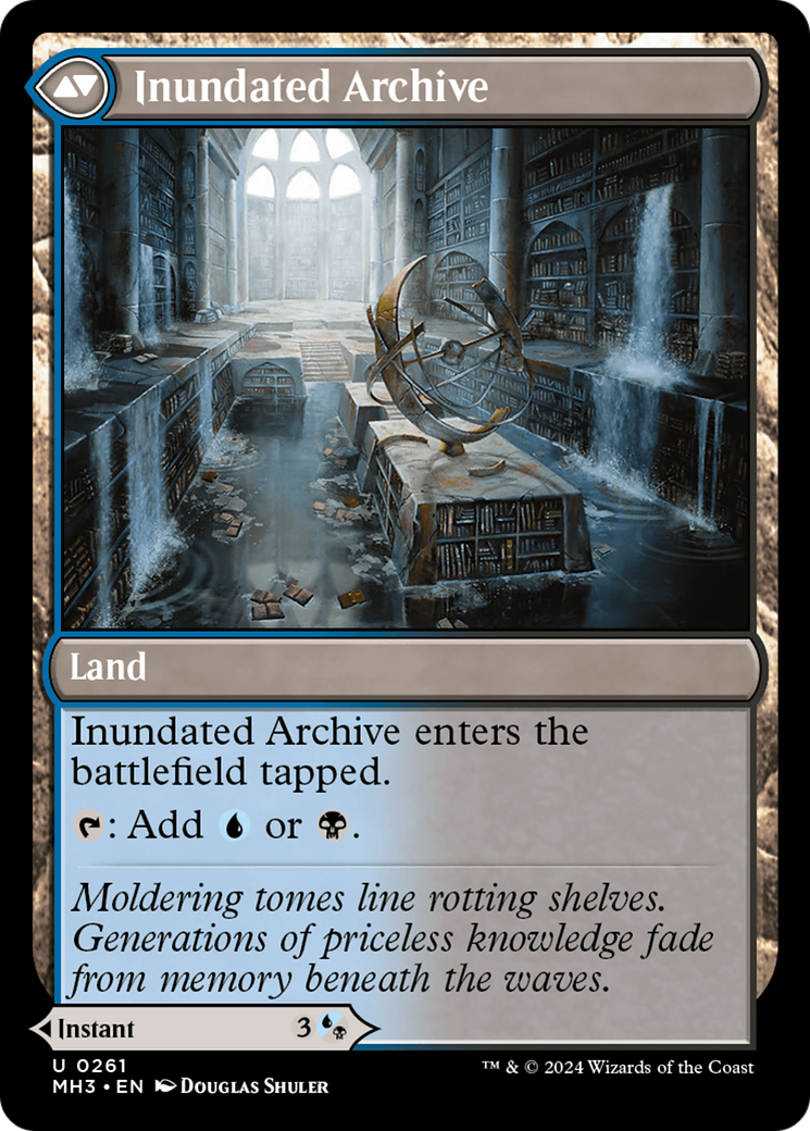 Waterlogged Teachings (261) [Modern Horizons 3] - Deck Out Gaming