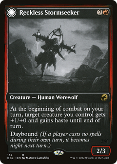Reckless Stormseeker (157) [Innistrad: Double Feature] foil - Deck Out Gaming