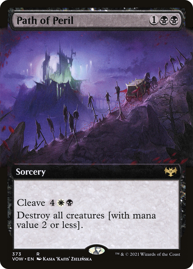 Path of Peril (Extended Art) (373) [Innistrad: Crimson Vow] foil - Deck Out Gaming