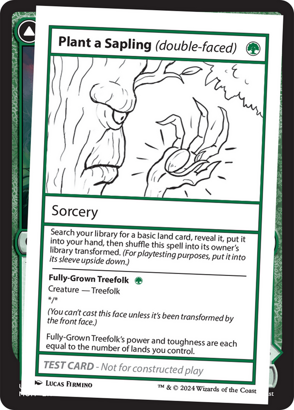Plant a Sapling (double-faced) () [Mystery Booster 2] - Deck Out Gaming
