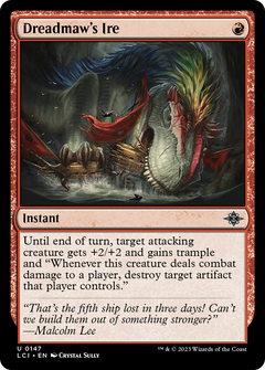 Dreadmaw's Ire (147) [The Lost Caverns of Ixalan] foil - Deck Out Gaming