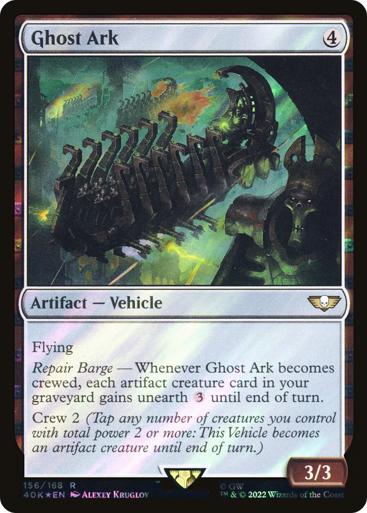 Ghost Ark (Surge Foil) (156) [Warhammer 40,000 Commander] foil - Deck Out Gaming