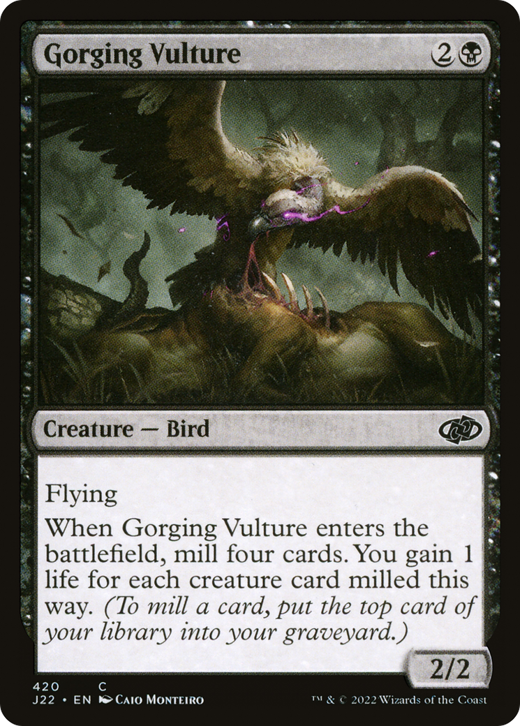 Gorging Vulture (420) [Jumpstart 2022] - Deck Out Gaming