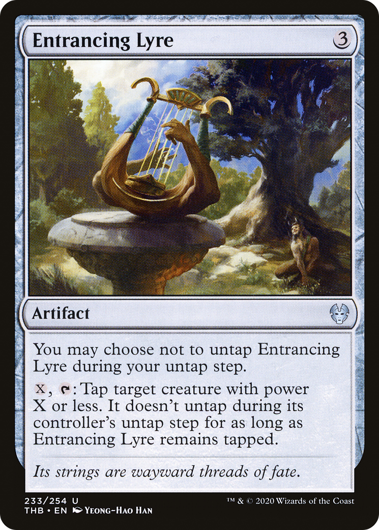 Entrancing Lyre (233) [Theros Beyond Death] - Deck Out Gaming