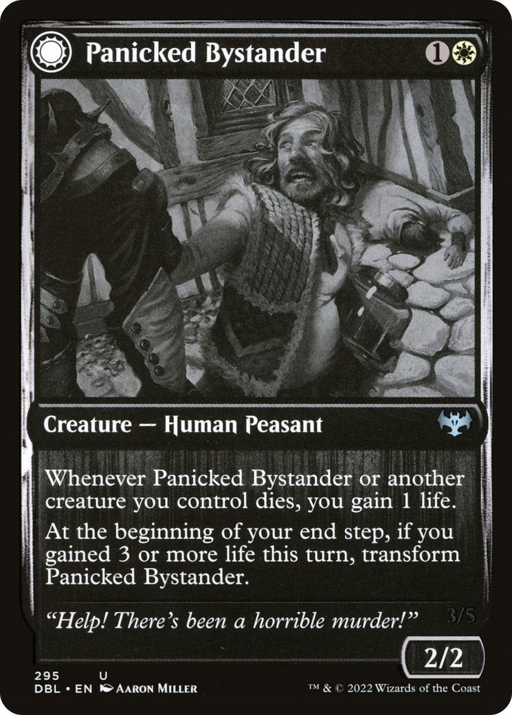 Panicked Bystander (295) [Innistrad: Double Feature] - Deck Out Gaming