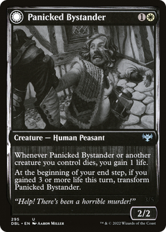 Panicked Bystander (295) [Innistrad: Double Feature] foil - Deck Out Gaming