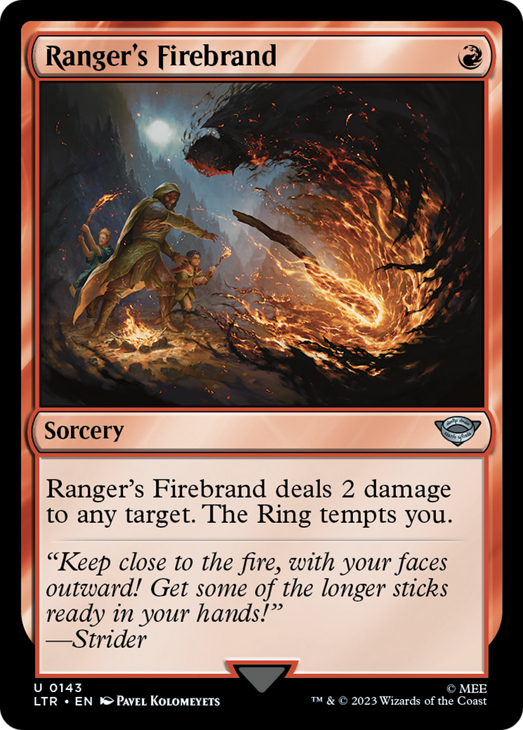 Ranger's Firebrand (143) [The Lord of the Rings: Tales of Middle-earth] - Deck Out Gaming