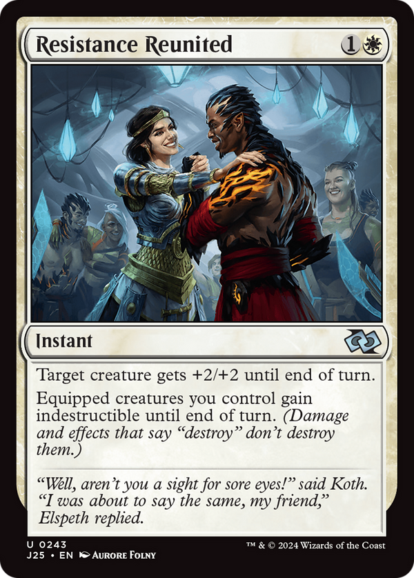 Resistance Reunited (243) [Foundations Jumpstart] - Deck Out Gaming