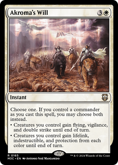 Akroma's Will (165) [Modern Horizons 3 Commander] - Deck Out Gaming