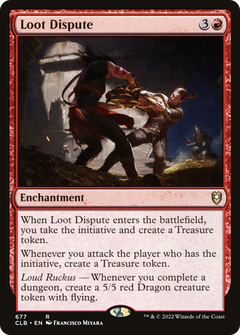 Loot Dispute (677) [Commander Legends: Battle for Baldur's Gate] - Deck Out Gaming