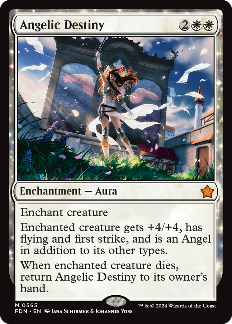 Angelic Destiny (565) [Foundations] - Deck Out Gaming