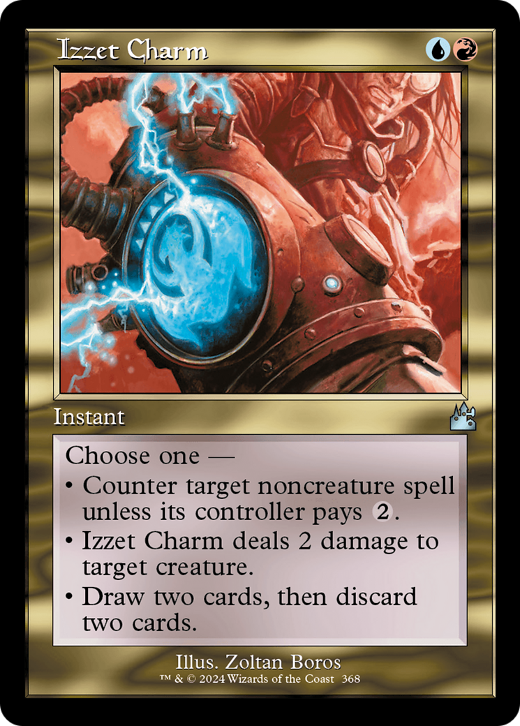 Izzet Charm (Retro Frame) (368) [Ravnica Remastered] - Deck Out Gaming