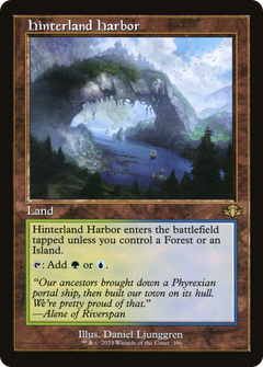 Hinterland Harbor (Retro Frame) (396) [Dominaria Remastered] foil - Deck Out Gaming