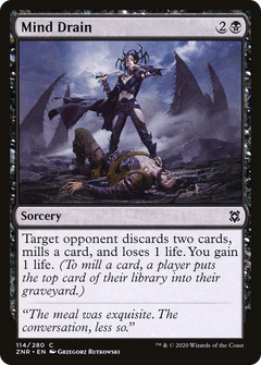 Mind Drain (114) [Zendikar Rising] - Deck Out Gaming