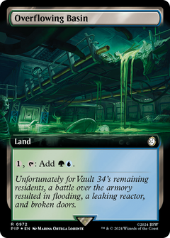 Overflowing Basin (Extended Art) (Surge Foil) (972) [Fallout] foil - Deck Out Gaming