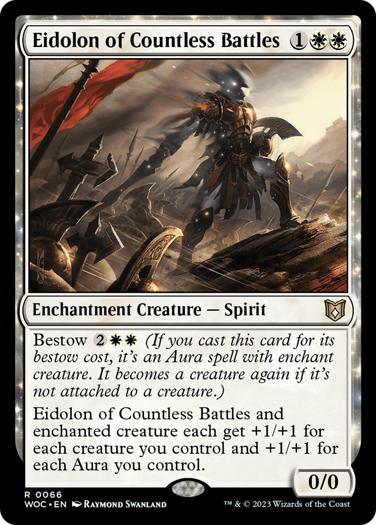 Eidolon of Countless Battles (66) [Wilds of Eldraine Commander] - Deck Out Gaming