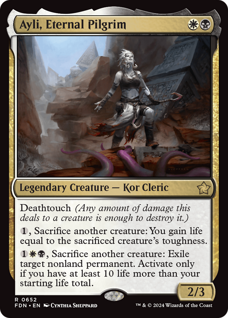 Ayli, Eternal Pilgrim (652) [Foundations] - Deck Out Gaming