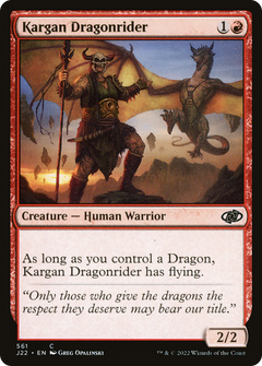 Kargan Dragonrider (561) [Jumpstart 2022] - Deck Out Gaming