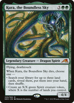 Kura, the Boundless Sky (200) [Kamigawa: Neon Dynasty] - Deck Out Gaming