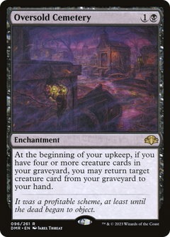 Oversold Cemetery (96) [Dominaria Remastered] - Deck Out Gaming