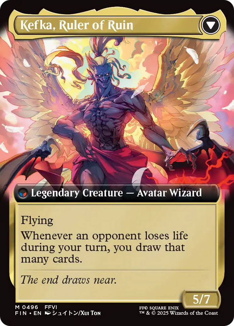 Kefka, Court Mage // Kefka, Ruler of Ruin (496) [FINAL FANTASY] - Deck Out Gaming