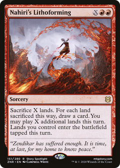 Nahiri's Lithoforming (151) [Zendikar Rising] - Deck Out Gaming