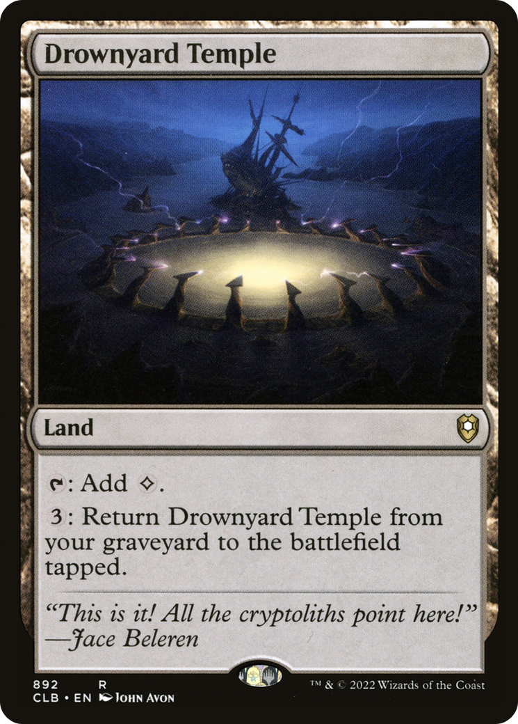 Drownyard Temple (892) [Commander Legends: Battle for Baldur's Gate] - Deck Out Gaming