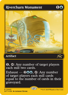 Riverchurn Monument (First-Place Foil) (440) [Aetherdrift] foil - Deck Out Gaming
