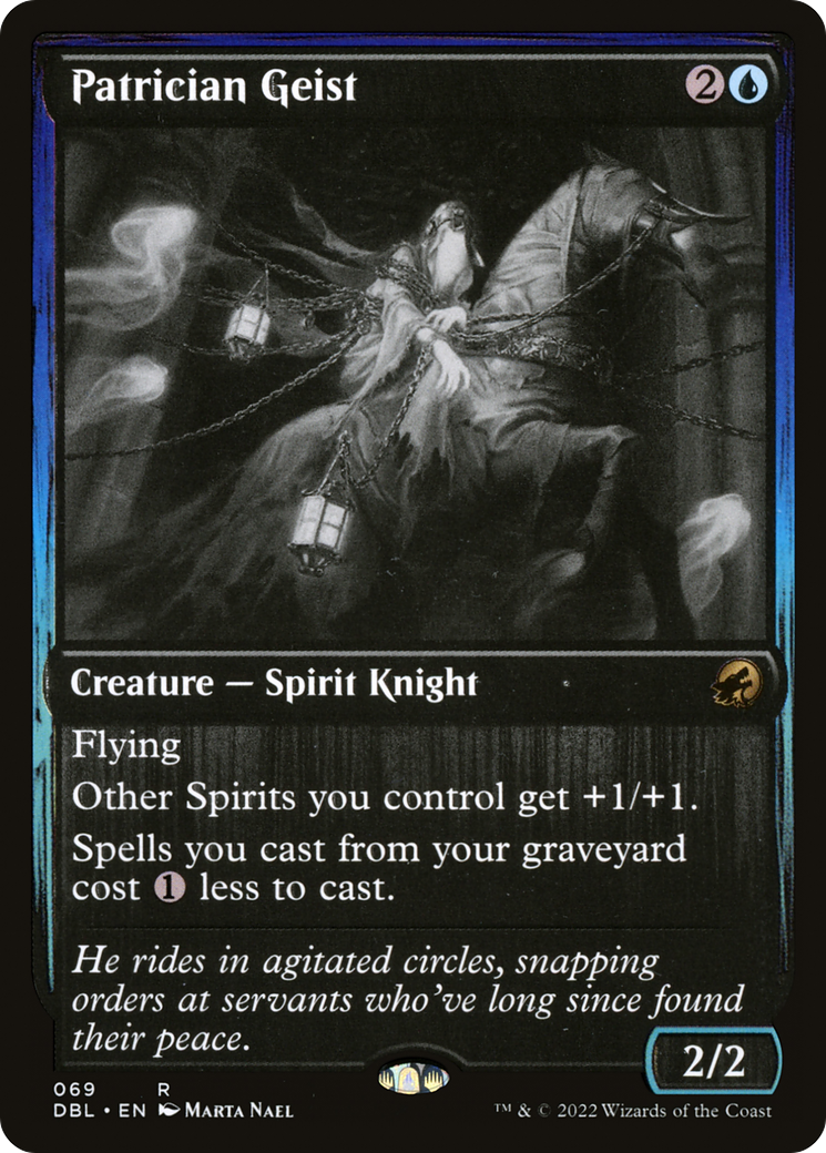 Patrician Geist (69) [Innistrad: Double Feature] foil - Deck Out Gaming