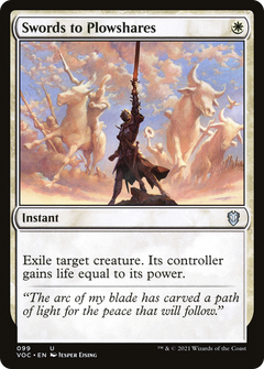 Swords to Plowshares (99) [Commander: Innistrad: Crimson Vow] - Deck Out Gaming