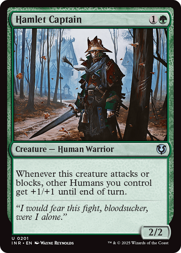 Hamlet Captain (201) [Innistrad Remastered] foil - Deck Out Gaming