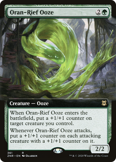 Oran-Rief Ooze (Extended Art) (361) [Zendikar Rising] foil - Deck Out Gaming