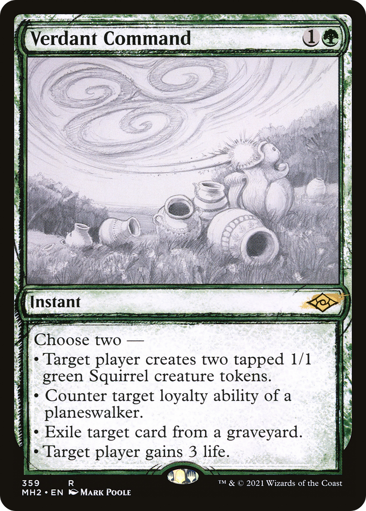 Verdant Command (Showcase) (359) [Modern Horizons 2] - Deck Out Gaming