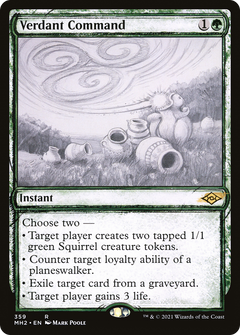 Verdant Command (Showcase) (359) [Modern Horizons 2] - Deck Out Gaming