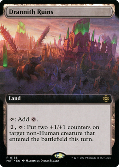 Drannith Ruins (Extended Art) (185) [March of the Machine: The Aftermath] foil - Deck Out Gaming