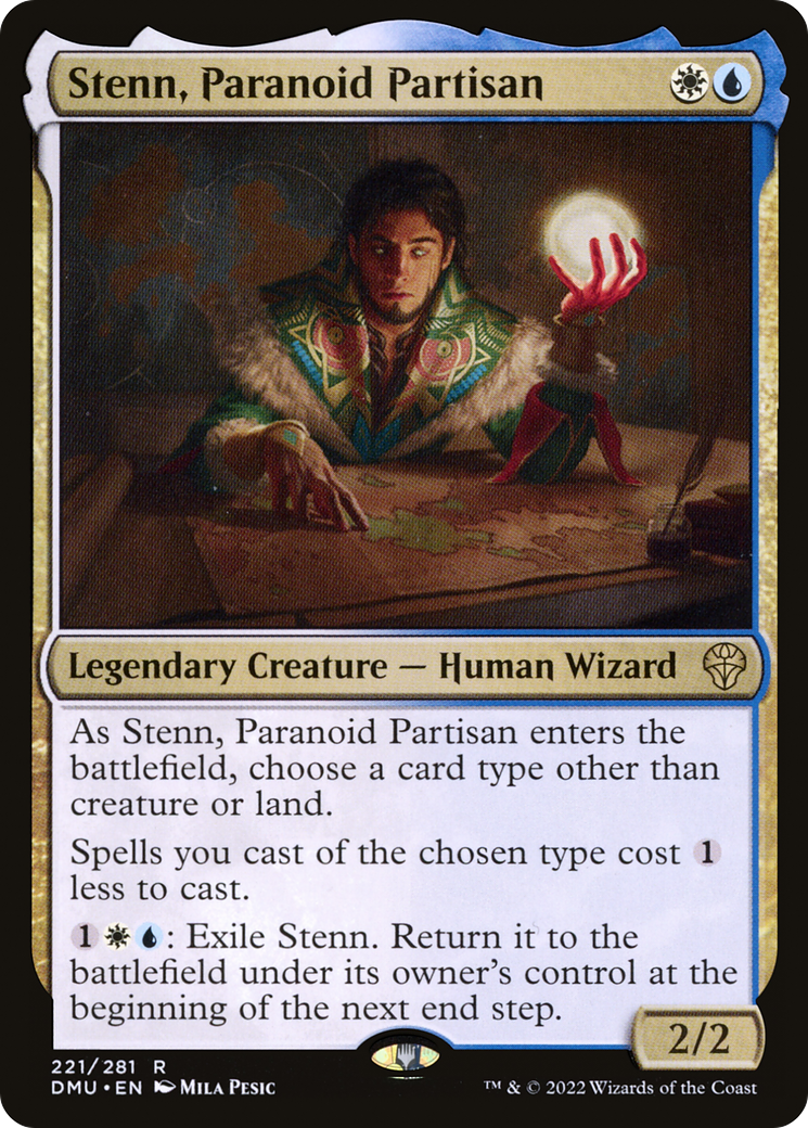 Stenn, Paranoid Partisan (221) [Dominaria United] - Deck Out Gaming