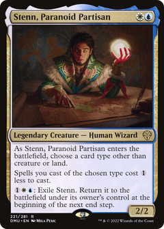 Stenn, Paranoid Partisan (221) [Dominaria United] foil - Deck Out Gaming