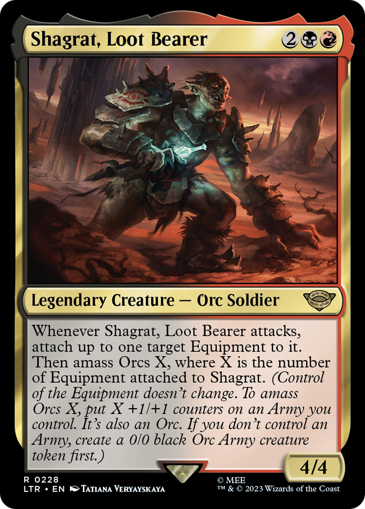 Shagrat, Loot Bearer (228) [The Lord of the Rings: Tales of Middle-earth] - Deck Out Gaming