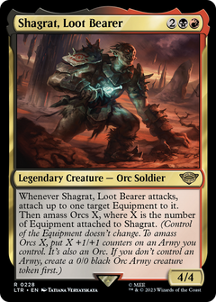 Shagrat, Loot Bearer (228) [The Lord of the Rings: Tales of Middle-earth] foil - Deck Out Gaming