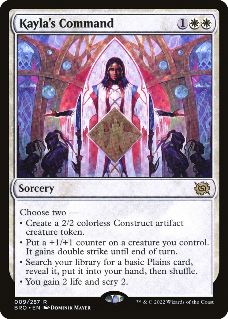 Kayla's Command (9) [The Brothers' War] - Deck Out Gaming