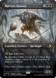 Marrow-Gnawer (Borderless) (79) [Bloomburrow Commander] foil - Deck Out Gaming