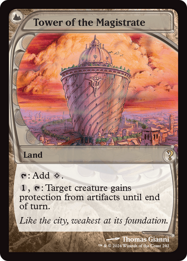 Tower of the Magistrate (Future Sight) (242) [Mystery Booster 2] foil - Deck Out Gaming