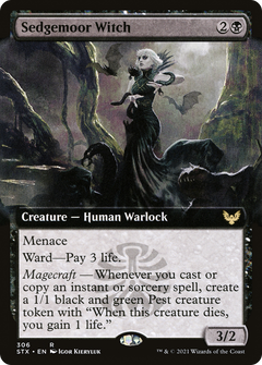 Sedgemoor Witch (Extended Art) (306) [Strixhaven: School of Mages] - Deck Out Gaming
