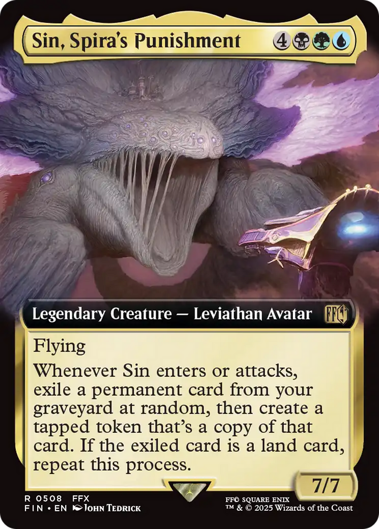 Sin, Spira's Punishment (508) [FINAL FANTASY] foil - Deck Out Gaming
