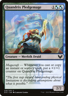 Quandrix Pledgemage (219) [Strixhaven: School of Mages] - Deck Out Gaming