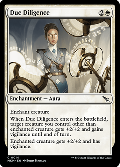 Due Diligence (14) [Murders at Karlov Manor] foil - Deck Out Gaming