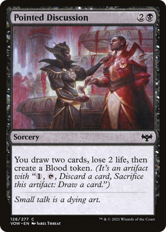 Pointed Discussion (126) [Innistrad: Crimson Vow] foil - Deck Out Gaming