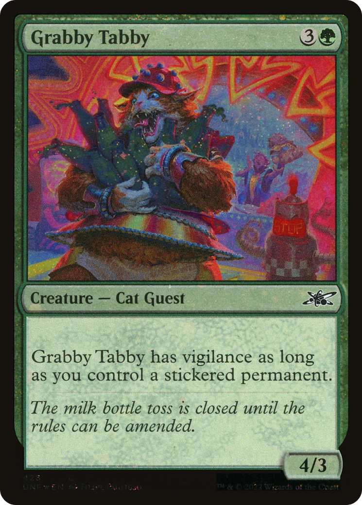 Grabby Tabby (Galaxy Foil) (426) [Unfinity] foil - Deck Out Gaming